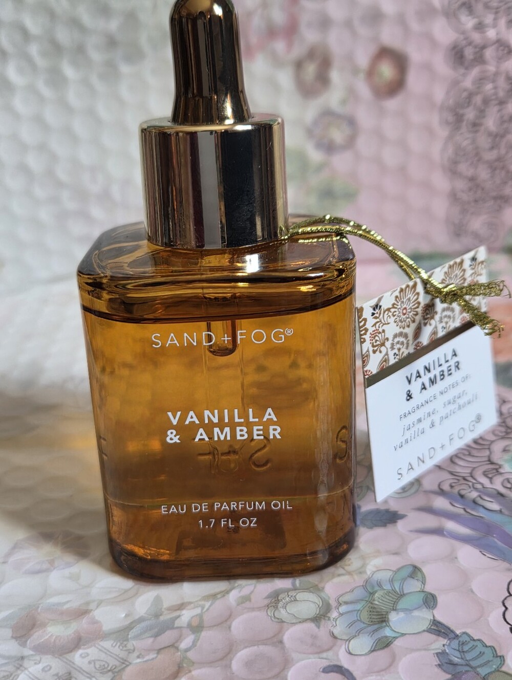 SAND+FOG Vanilla & Amber Eau de Parfum Oil -